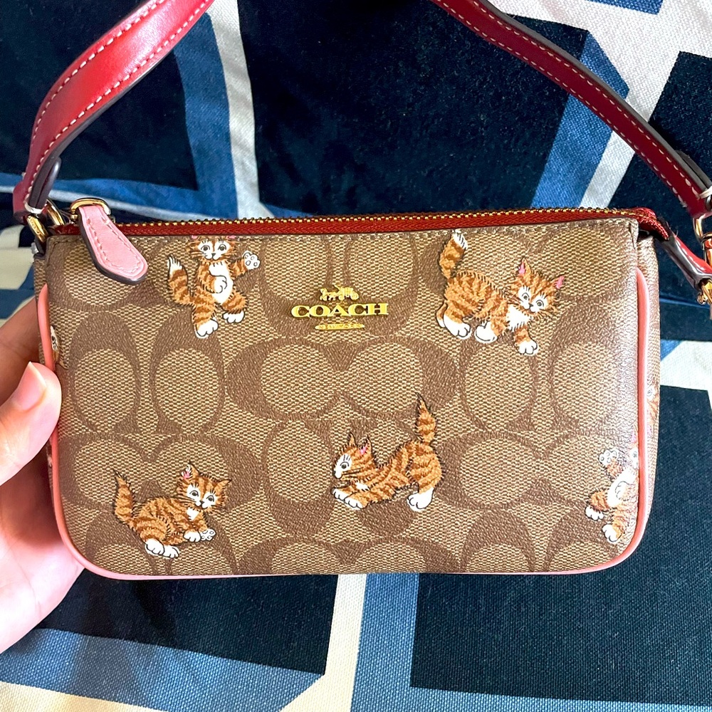 Coach Nolita 19 Dancing cat shoulder bag